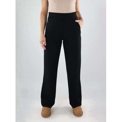 North Outdoor Straight Leg Merino Pants Svart North Outdoor Straight Leg Merino Pants Svart