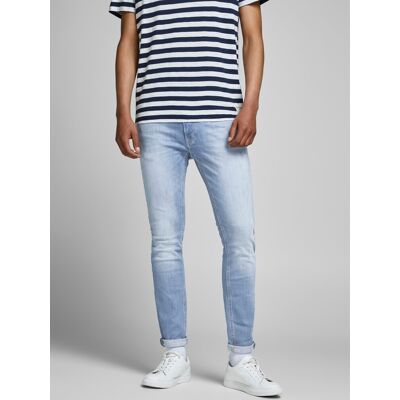 Jack&Jones Skinny fit Jeans Liam ljusblå Jack&Jones Skinny fit Jeans Liam ljusblå