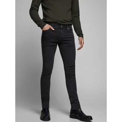 Jack&Jones Jack & Jones herr Skinny fit jeans Liam am816 svart Jack&Jones Jack & Jones herr Skinny fit jeans Liam am816 svart
