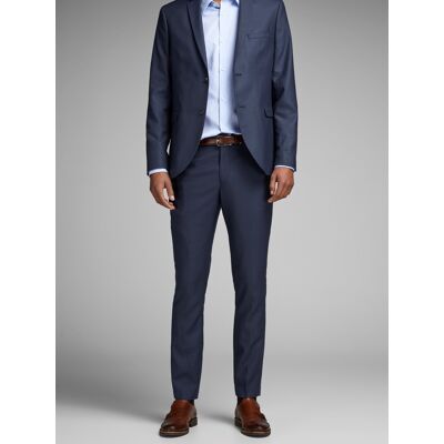 Jack&Jones Jack & Jones stretchiga kostymbyxor Slim fit Solaris mörkblå Jack&Jones Jack & Jones stretchiga kostymbyxor Slim fit Solaris mörkblå