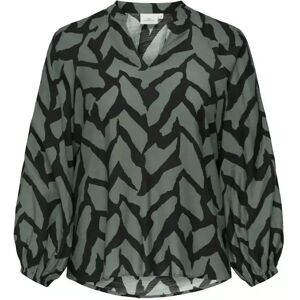 Only Carmakoma damskjorta plus size laurel wreath Only Carmakoma damskjorta plus size laurel wreath