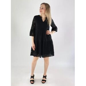 Vero Moda Klänning SPETS Svart/blommig spets Vero Moda Klänning SPETS Svart/blommig spets