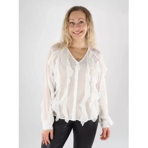 Vila damblus Flounce V-ringad cloud dancer Vila damblus Flounce V-ringad cloud dancer