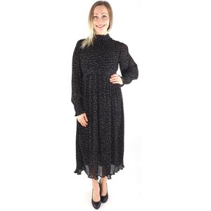 Vila Klänning Vita highneck svart/björkprickar Vila Klänning Vita highneck svart/björkprickar