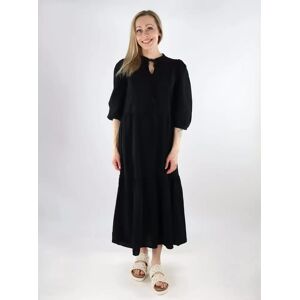 Vero Moda Klänning VMPRETTY 3/4 Lång svart Vero Moda Klänning VMPRETTY 3/4 Lång svart