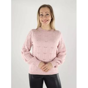Only damtröja Strukturerad brunerad lila Only damtröja Strukturerad brunerad lila