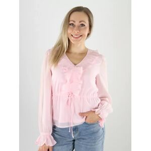 Vero Moda skjorta plisserad rosa Vero Moda skjorta plisserad rosa