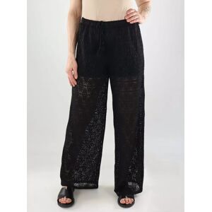 Vero Moda Byxor HW WIDE svart Vero Moda Byxor HW WIDE svart