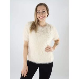 Vero Moda dam kortärmad tröja VMFLUFFY Pullover björk Vero Moda dam kortärmad tröja VMFLUFFY Pullover björk