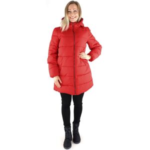 Vila dam Jacka Karla lång puffer pompeianröd Vila dam Jacka Karla lång puffer pompeianröd