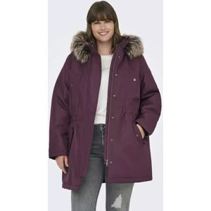Only Carmakoma plus size jacka Parka Mauve wine Only Carmakoma plus size jacka Parka Mauve wine