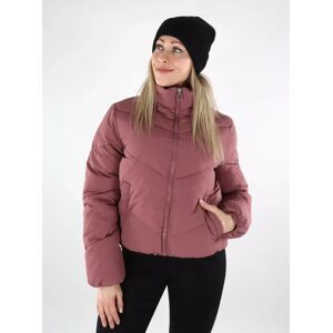 Only , lätt vadderad jacka för damer Puffer rosa brun Only , lätt vadderad jacka för damer Puffer rosa brun