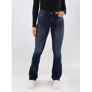 Only vida jeans ONLBLUSH Mid Flared blå svart Only vida jeans ONLBLUSH Mid Flared blå svart