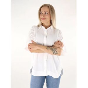 JJXX kortärmad skjorta för damer, vit muslin JJXX kortärmad skjorta för damer, vit muslin