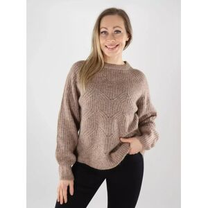 Only damtröja Strukturerad rostad kokosnöt Only damtröja Strukturerad rostad kokosnöt