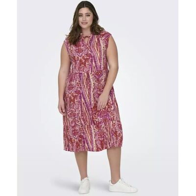 Only Carmakoma plus size Klänning Nova fuchsia fedora/boho Only Carmakoma plus size Klänning Nova fuchsia fedora/boho