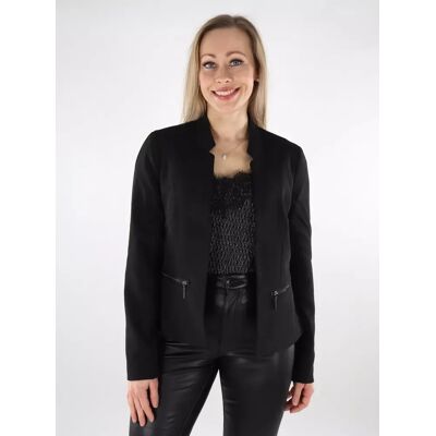 Vero Moda blazer dam Blixtlås svart Vero Moda blazer dam Blixtlås svart