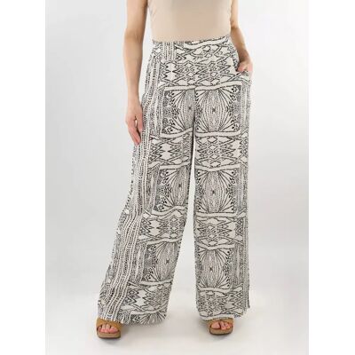 Vero Moda casualbyxor VMMENNY Wide oatmeal/tenna Vero Moda casualbyxor VMMENNY Wide oatmeal/tenna