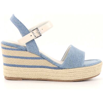 Marco Tozzi damsandaler 28380-42 jeans Marco Tozzi damsandaler 28380-42 jeans