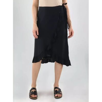 Vero Moda alba omlottkjol svart Vero Moda alba omlottkjol svart
