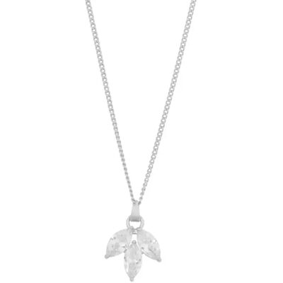 Sno of sweden Snö of Sweden Halsband Eira trippel silver/klar Sno of sweden Snö of Sweden Halsband Eira trippel silver/klar