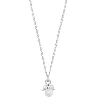 Sno of sweden Snö of Sweden Halsband Eira pärla silver/vit Sno of sweden Snö of Sweden Halsband Eira pärla silver/vit