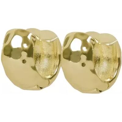 Sno of sweden Snö of Sweden Örhängen Union nio hamrad ring 12 mm guld Sno of sweden Snö of Sweden Örhängen Union nio hamrad ring 12 mm guld
