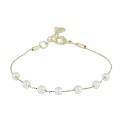 Sno of sweden Snö of Sweden Armband Karan guld/vit Sno of sweden Snö of Sweden Armband Karan guld/vit