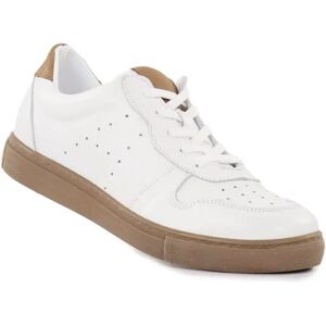 Andrea Conti damsneakers i äkta läder 0341050-534 vit/brun Andrea Conti damsneakers i äkta läder 0341050-534 vit/brun
