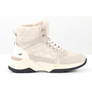 Mustang Shoes Mustang ankelstövlar för dam 1438-603-243 Ivory Mustang Shoes Mustang ankelstövlar för dam 1438-603-243 Ivory