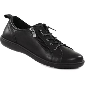 Andrea Conti damsneakers i äkta läder 0341043-1109 svart Andrea Conti damsneakers i äkta läder 0341043-1109 svart
