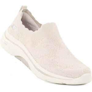 Skechers dam sneakers 125329/NAT GO WALK ARCH FIT 2.0 - ROSA LINDA naturell Skechers dam sneakers 125329/NAT GO WALK ARCH FIT 2.0 - ROSA LINDA naturell