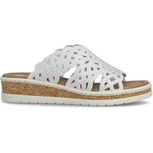 Rieker damflip-flops V4189-80 vit Rieker damflip-flops V4189-80 vit
