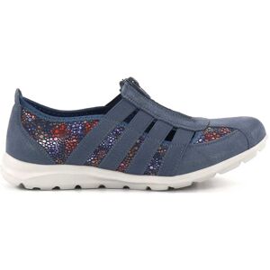 Natura Promenadskor Christine indigo blommig Natura Promenadskor Christine indigo blommig