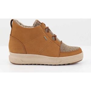 Pomar GoreTex läder ankelboots för dam tan nubuck/filt Pomar GoreTex läder ankelboots för dam tan nubuck/filt