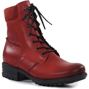 Topman damkängor i läder 46000 96 röd Topman damkängor i läder 46000 96 röd