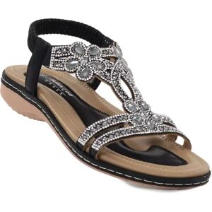 Andrea Conti damsandaler 15490040002 svart Andrea Conti damsandaler 15490040002 svart