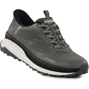 Skechers vattentäta sneakers för kvinnor 180257/OLBK SWITCH BACK - MIST olivgrön/svart Skechers vattentäta sneakers för kvinnor 180257/OLBK SWITCH BACK - MIST olivgrön/svart