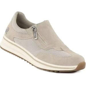 Rieker damsneakers med bred läst L5854-62 beige Rieker damsneakers med bred läst L5854-62 beige