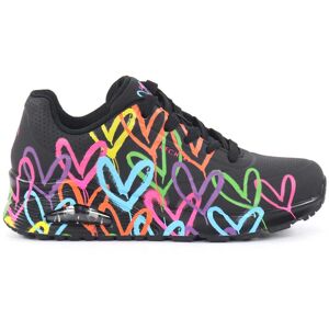 Skechers Sneakers 177981/BKMT UNO-HIGHLIGHT LOVE svart Skechers Sneakers 177981/BKMT UNO-HIGHLIGHT LOVE svart