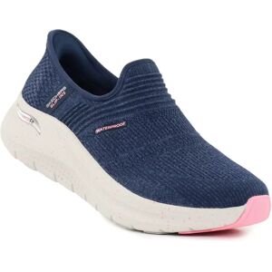 Skechers vattentäta sneakers för dam 150193/NVPK ARCH FIT 2.0 - RIGHT AS RAIN marinblå/rosa Skechers vattentäta sneakers för dam 150193/NVPK ARCH FIT 2.0 - RIGHT AS RAIN marinblå/rosa