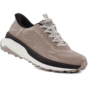 Skechers vattentäta sneakers för kvinnor 180257/TPBK SWITCH BACK - MIST taupe/svart Skechers vattentäta sneakers för kvinnor 180257/TPBK SWITCH BACK - MIST taupe/svart