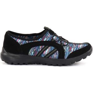 Natura dam Promenadskor Silky svart/teal Natura dam Promenadskor Silky svart/teal