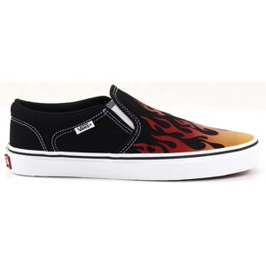 Vans Sneakers Asher flame svart/vit Vans Sneakers Asher flame svart/vit