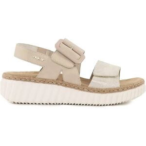 Rieker damsandaler 69260-60 beige Rieker damsandaler 69260-60 beige