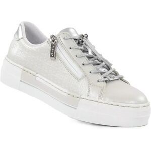 Rieker damsneakers N4960-90 silver/platina Rieker damsneakers N4960-90 silver/platina