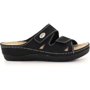 Marco Tozzi dam slip-in sandaler 27512-42 svart Marco Tozzi dam slip-in sandaler 27512-42 svart