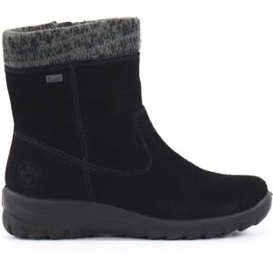 Rieker Tex-membran ankelstövlar för dam, L7165-00 svart Rieker Tex-membran ankelstövlar för dam, L7165-00 svart