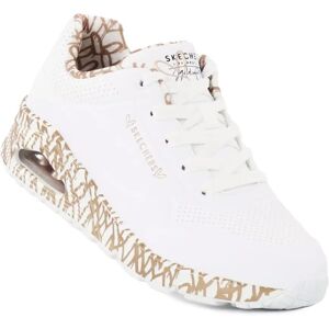 Skechers dam sneakers 155506/WTRG UNO - LOVING LOVE vit/roséguld Skechers dam sneakers 155506/WTRG UNO - LOVING LOVE vit/roséguld