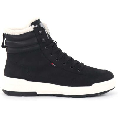 Rieker lädersneakers för män U0071-00 svart Rieker lädersneakers för män U0071-00 svart
